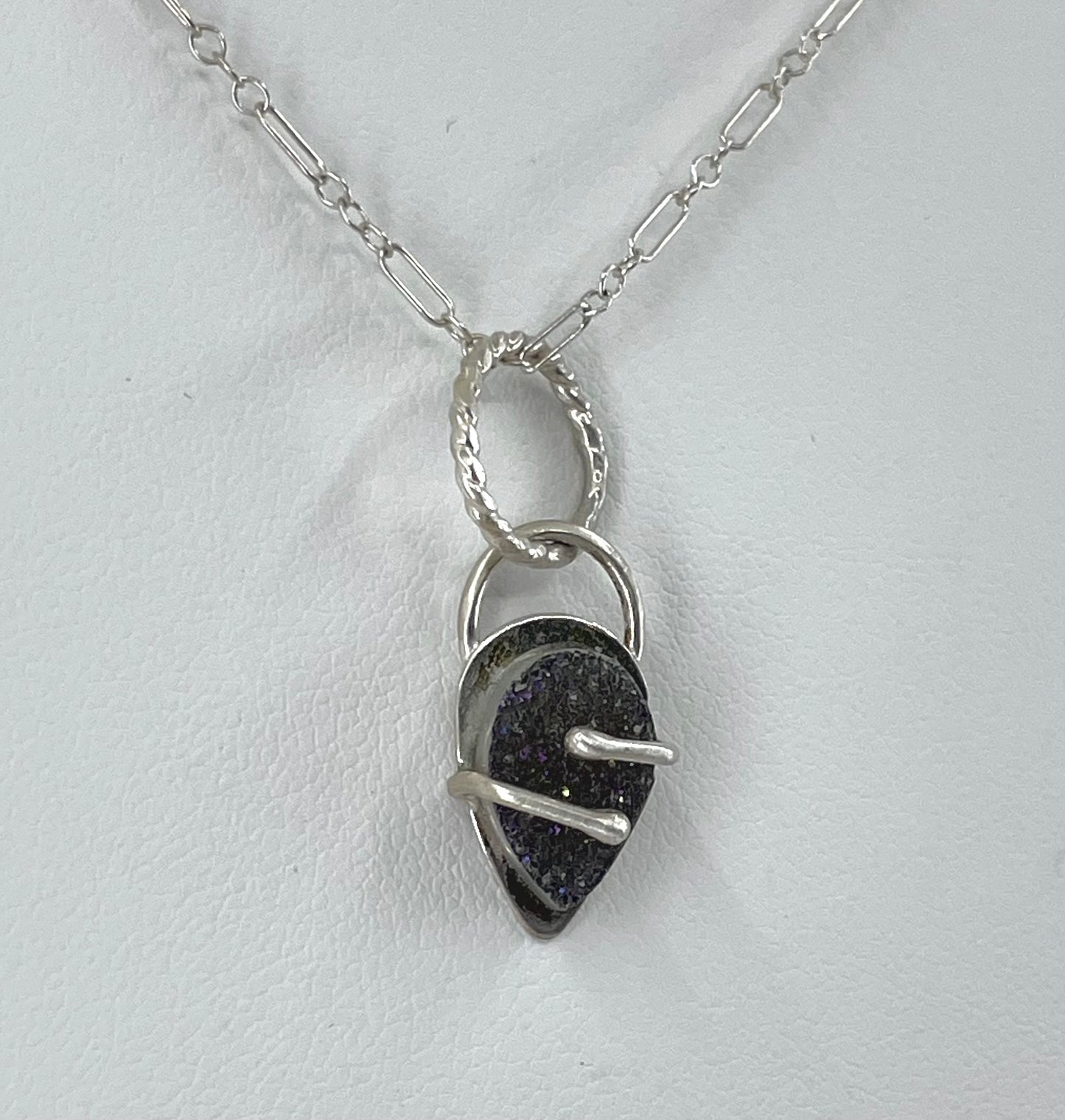Charcoal Druzy