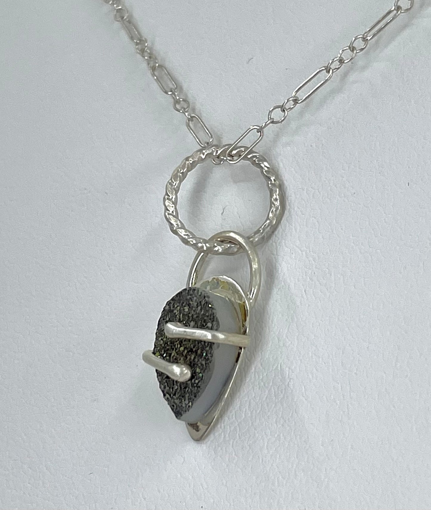 Charcoal Druzy