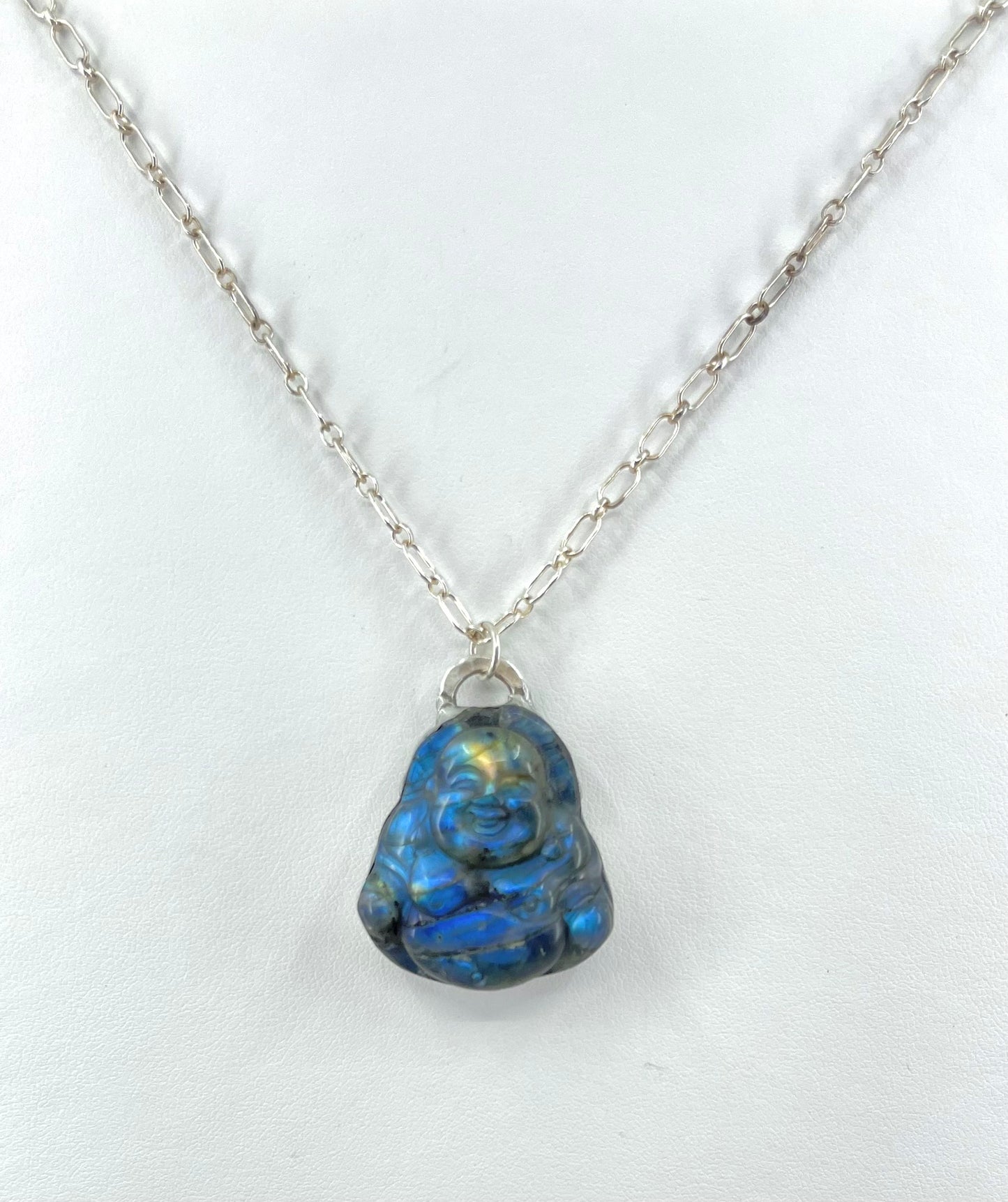 Big Labradorite Buddha