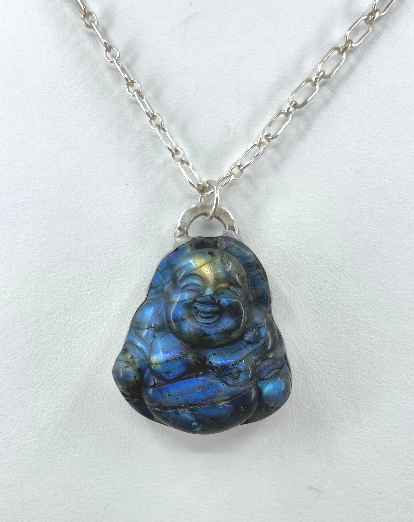 Big Labradorite Buddha