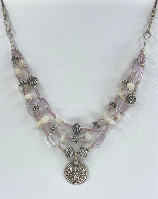 Shiva Amulet Statement Necklace