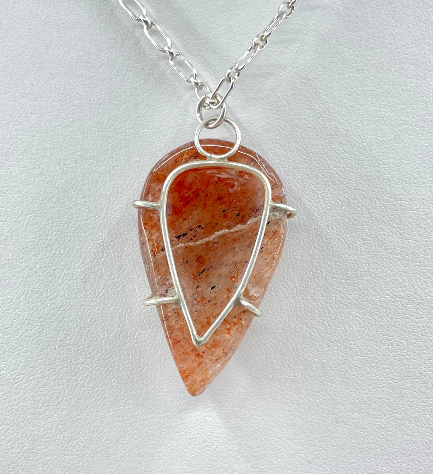 Caged Strawberry Quartz