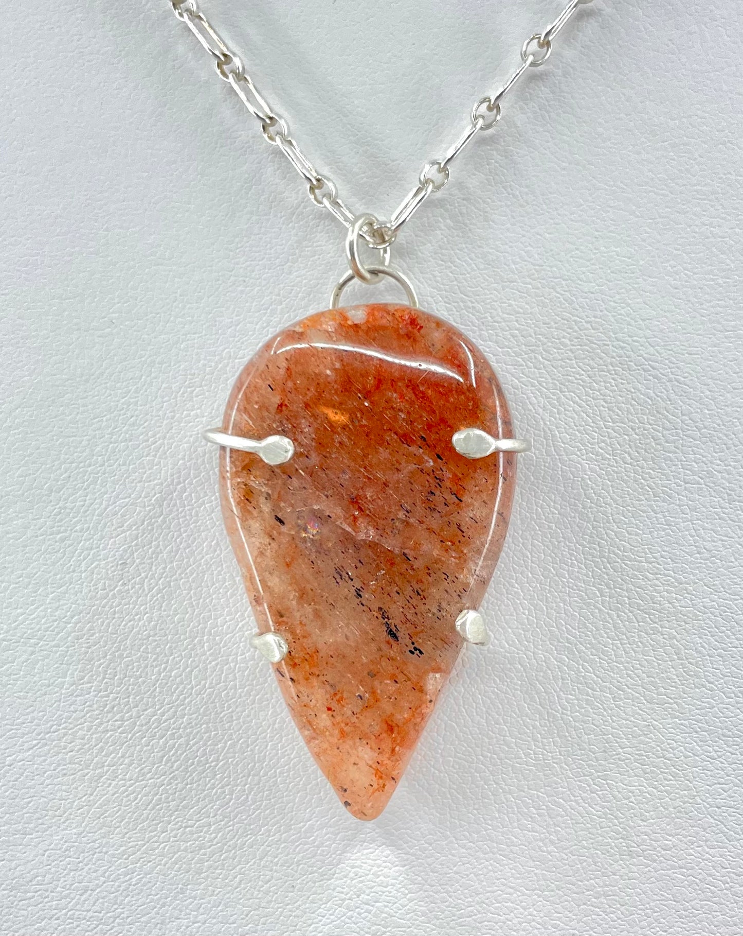 Caged Strawberry Quartz
