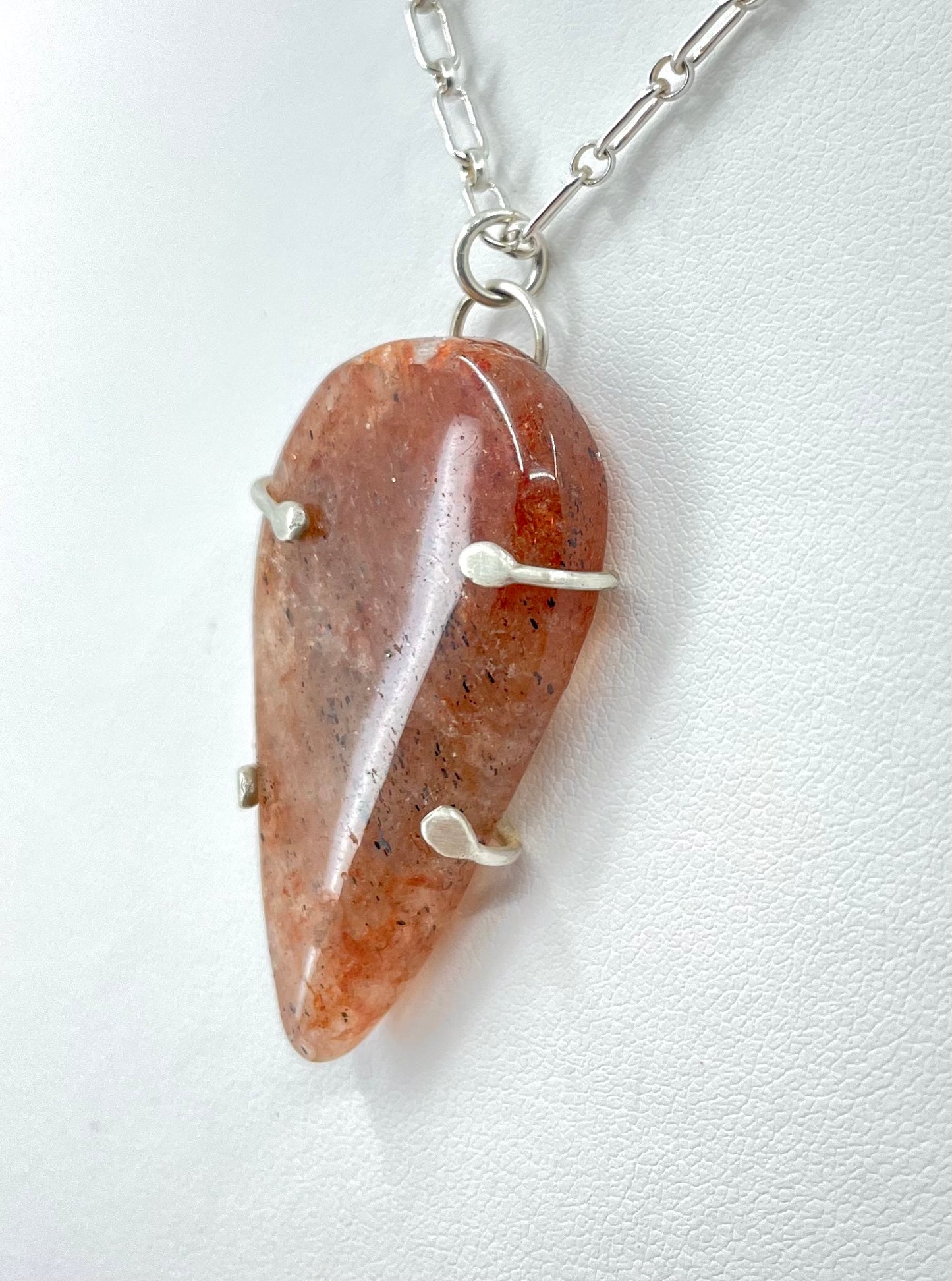 Caged Strawberry Quartz