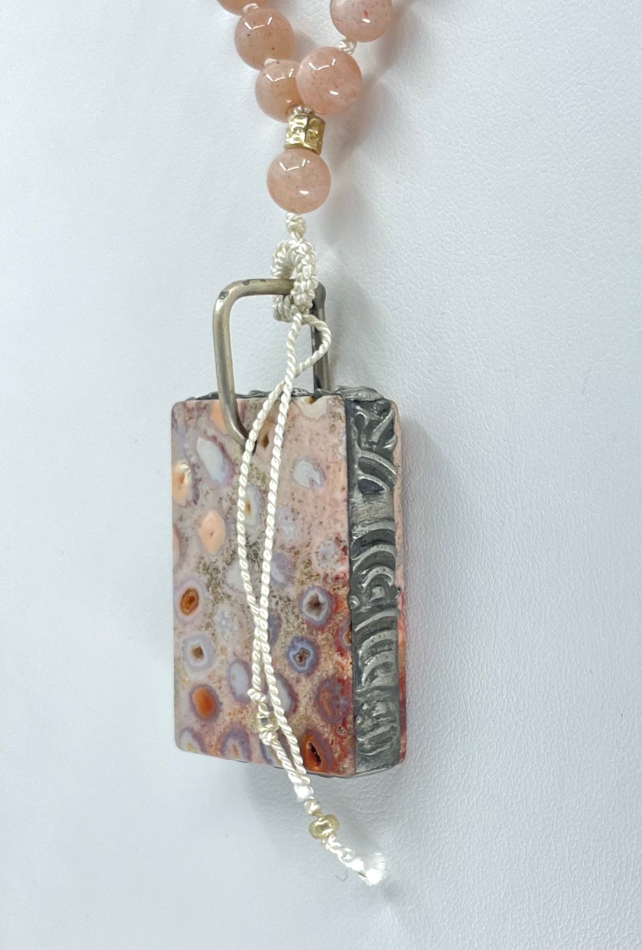 Fossil Coral 108 Bead Mala
