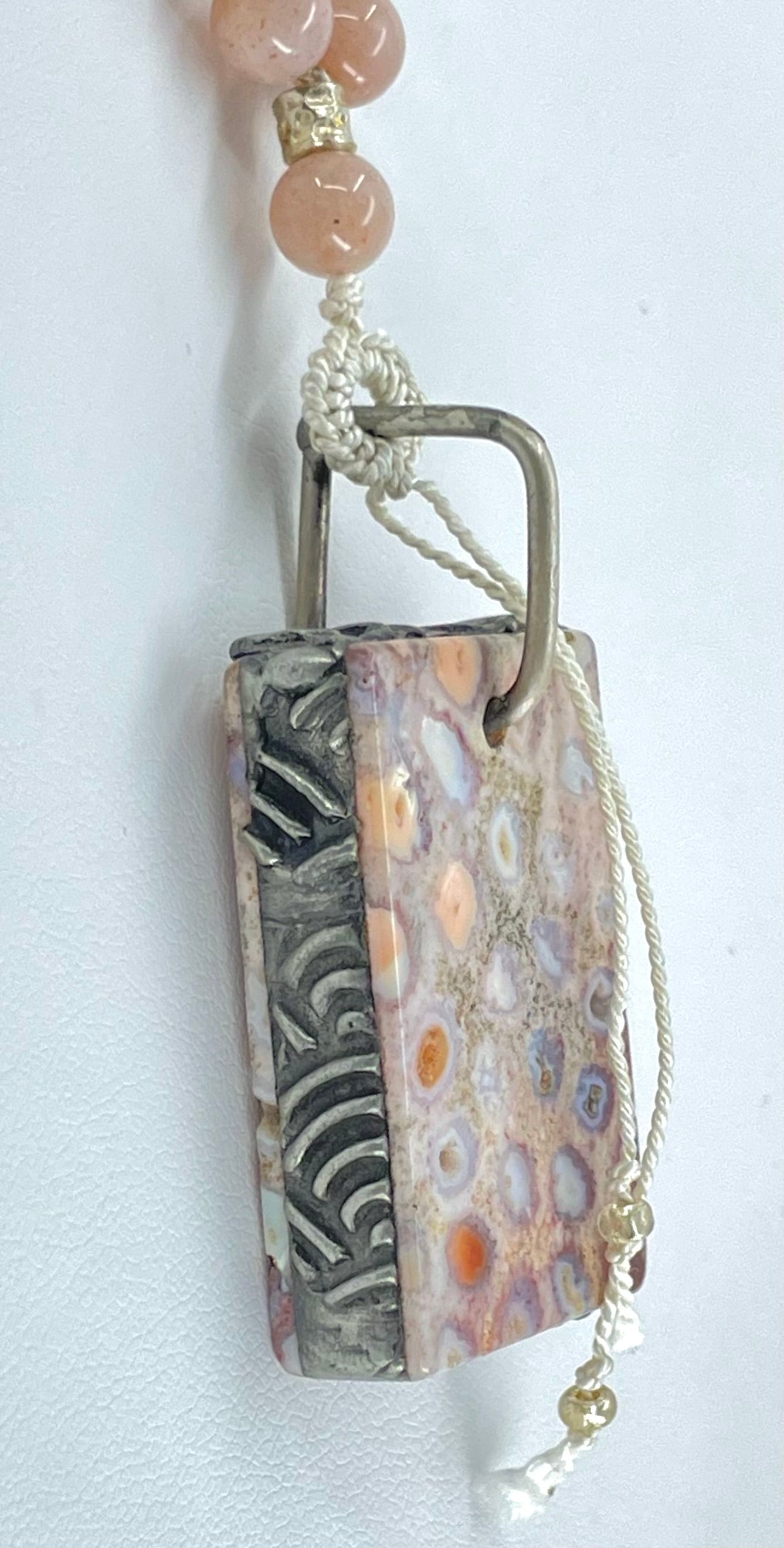 Fossil Coral 108 Bead Mala