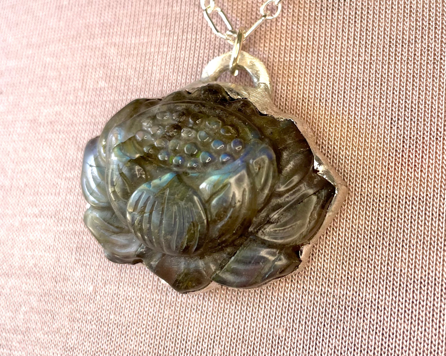 Labradorite Lotus