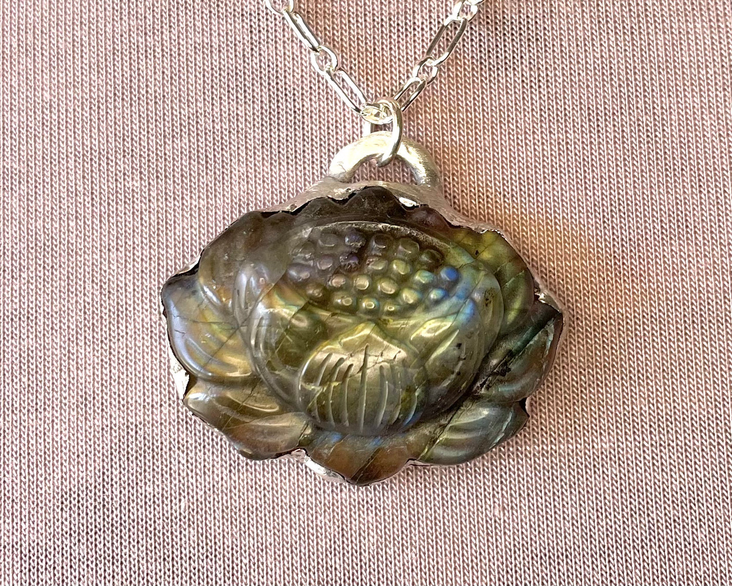 Labradorite Lotus