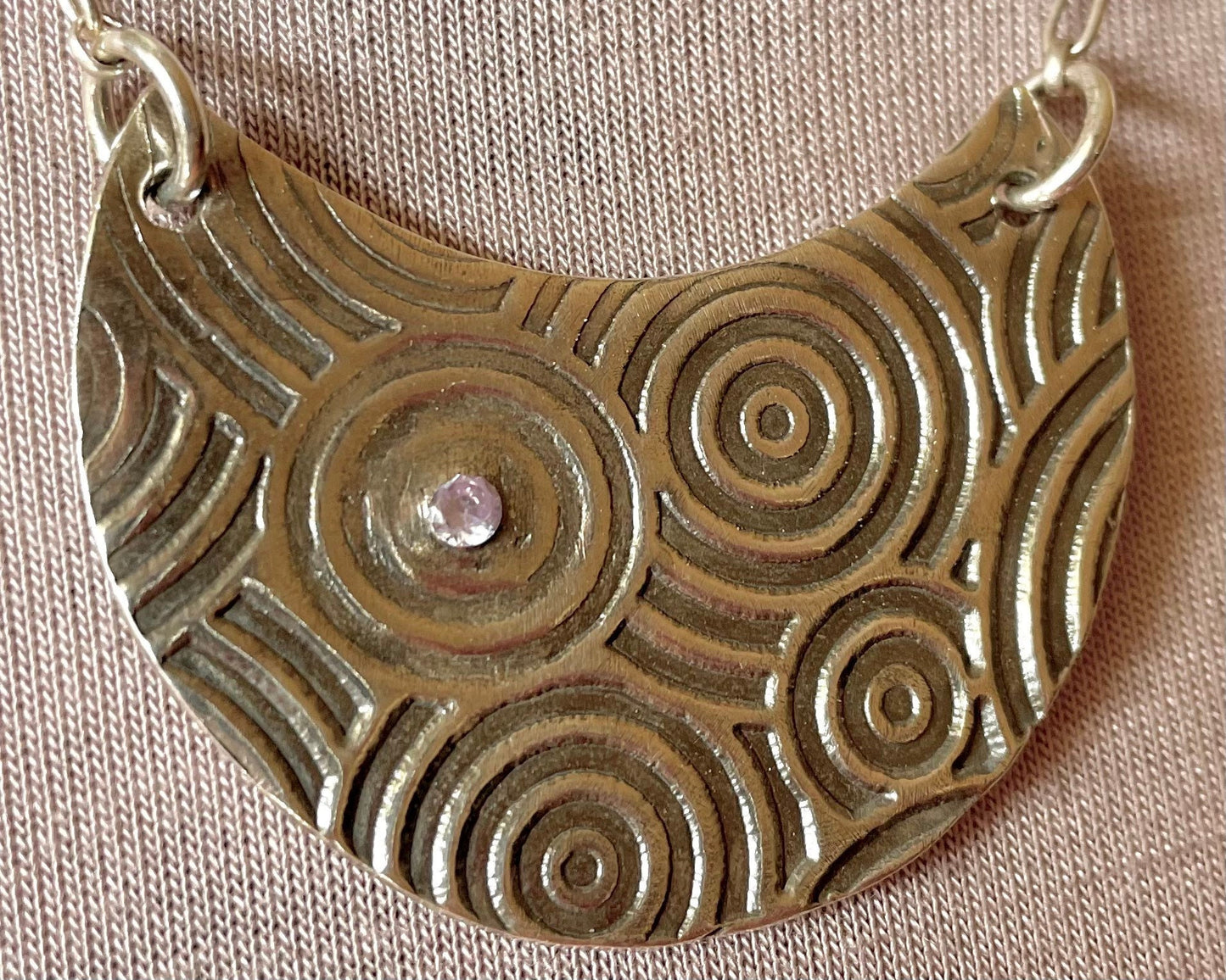 Large Art Deco Crescent Moon