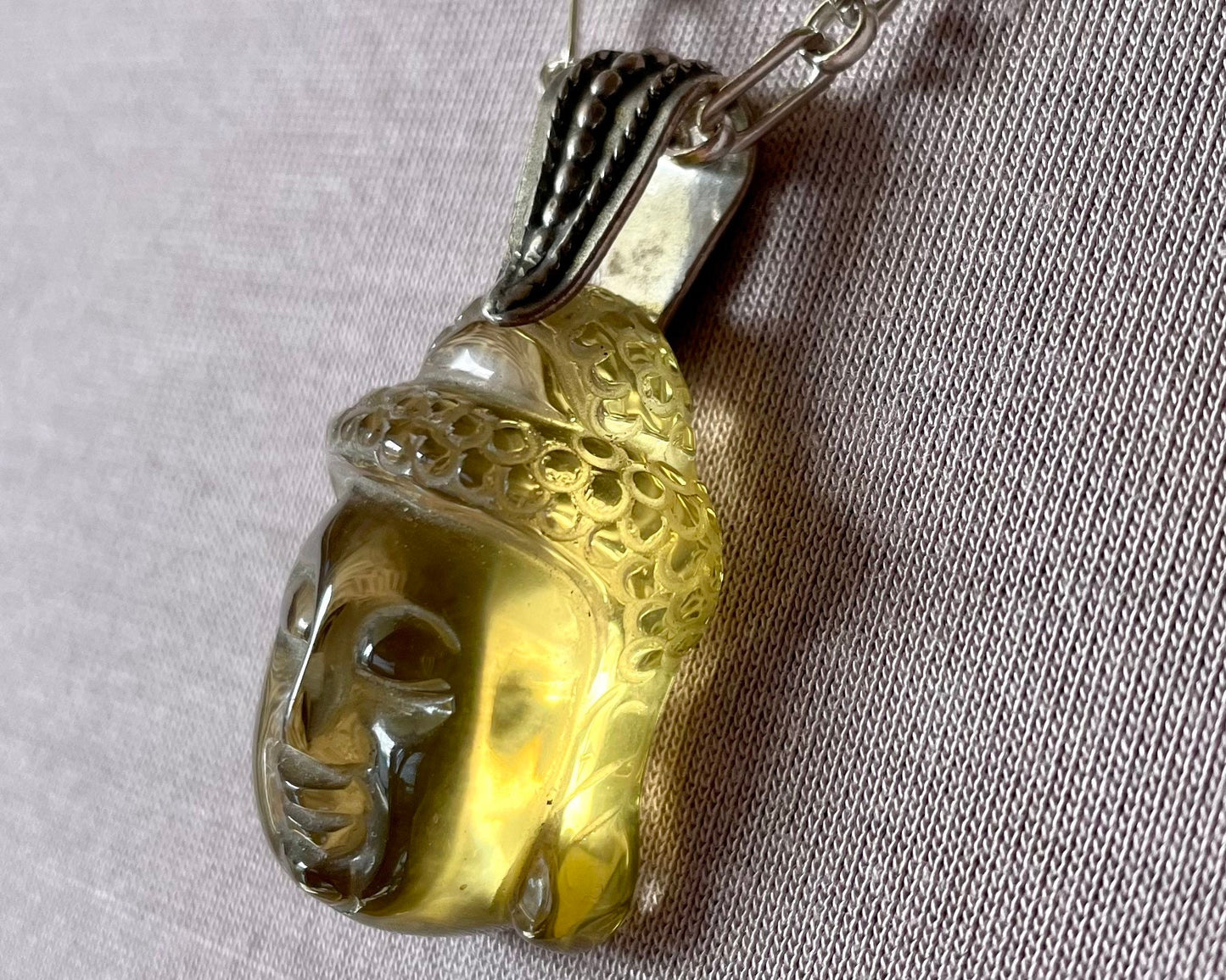 Little Citrine Buddha