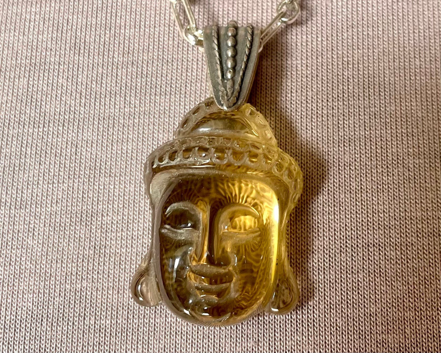 Little Citrine Buddha