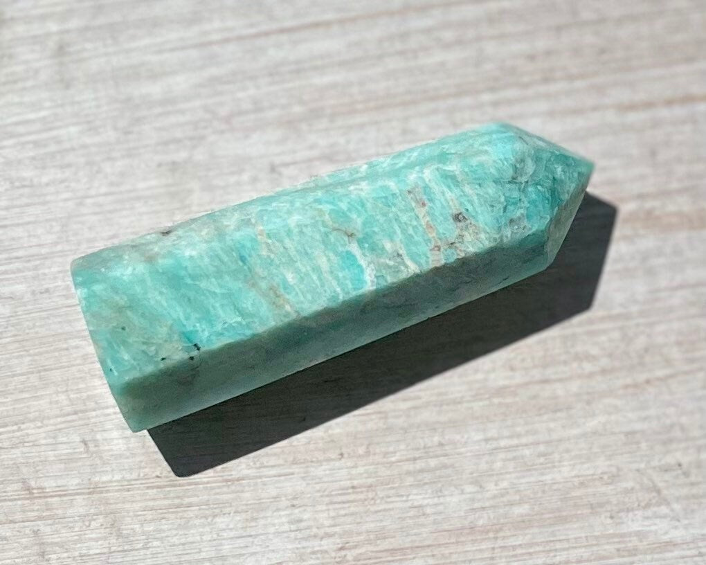 Amazonite Faceted Crystal