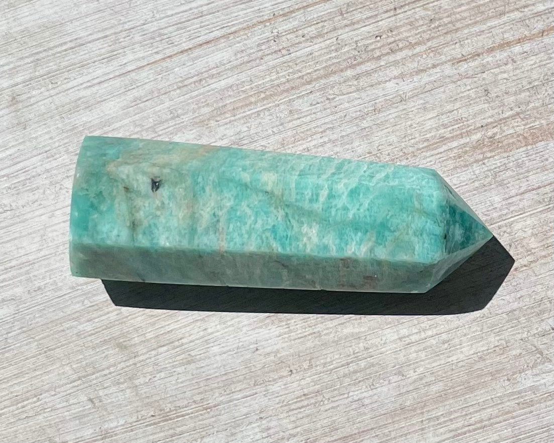 Amazonite Faceted Crystal