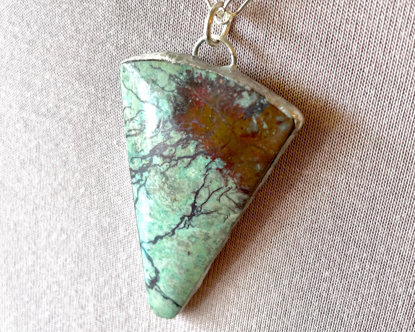 Sonora Sunrise Chrysocolla Pendant