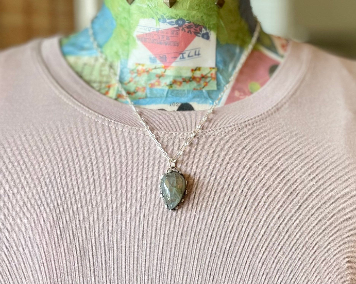 Labradorite Teardrop