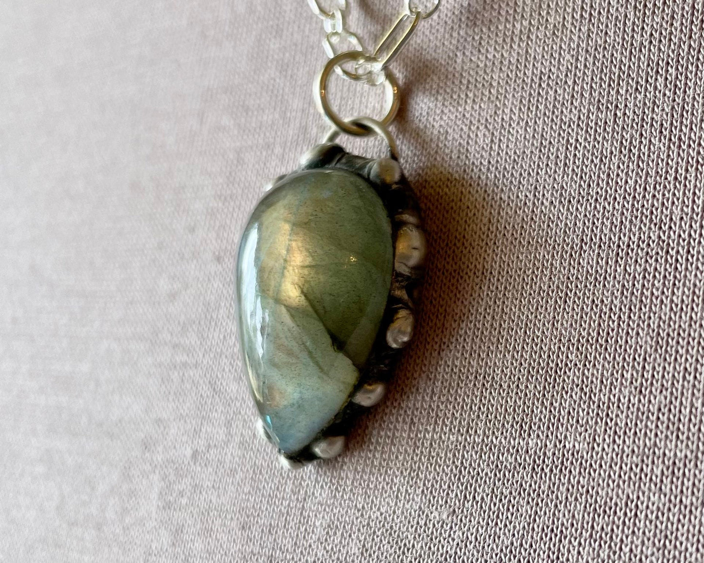 Labradorite Teardrop