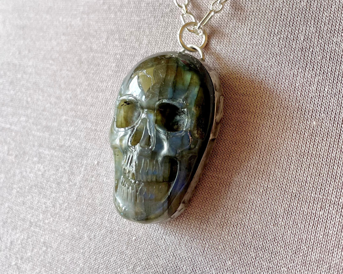 Large Labradorite Skull 2