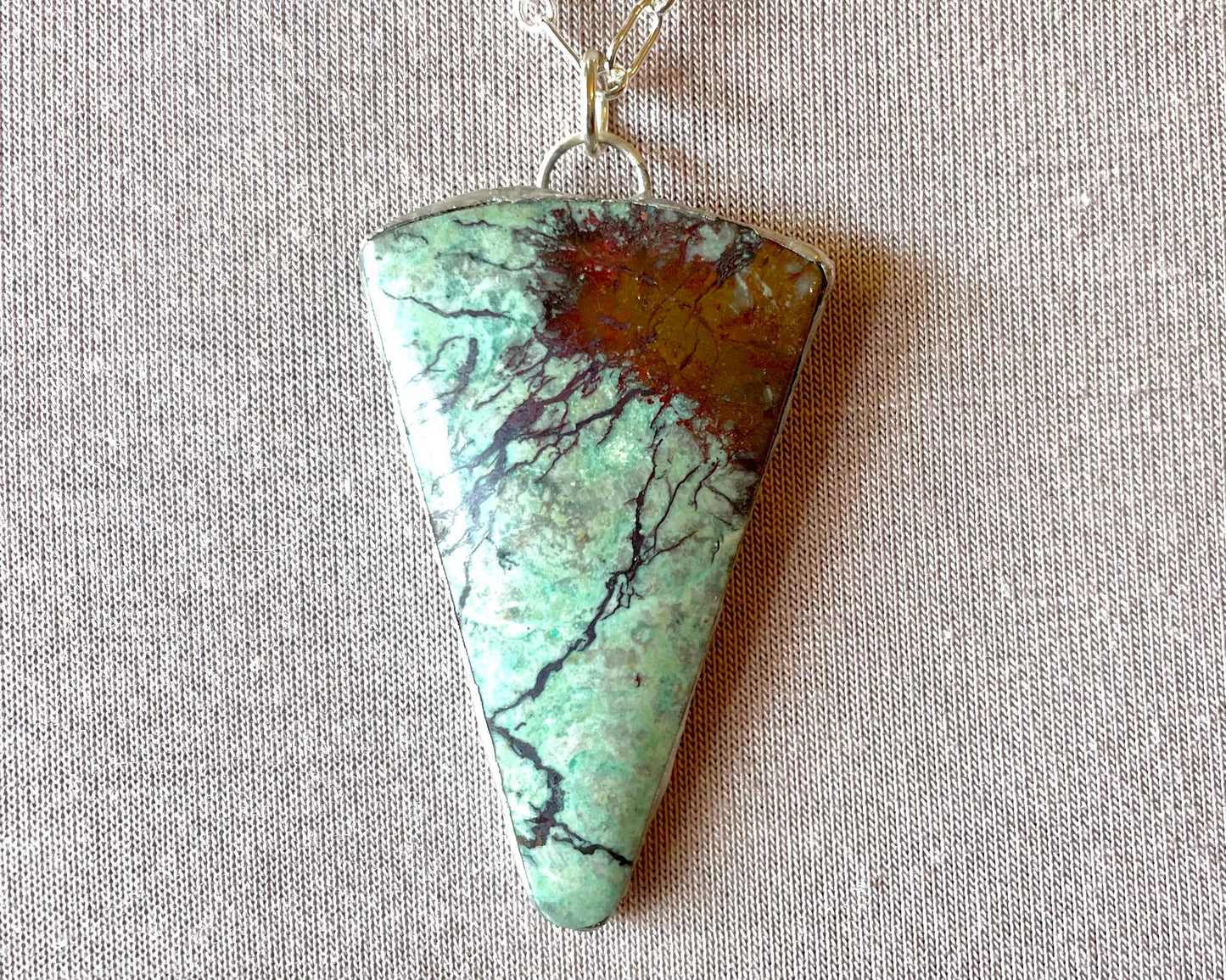 Sonora Sunrise Chrysocolla Pendant