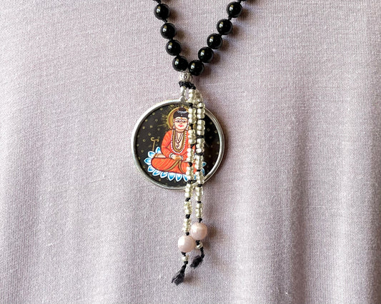 Sitting Buddha 108 Bead Mala