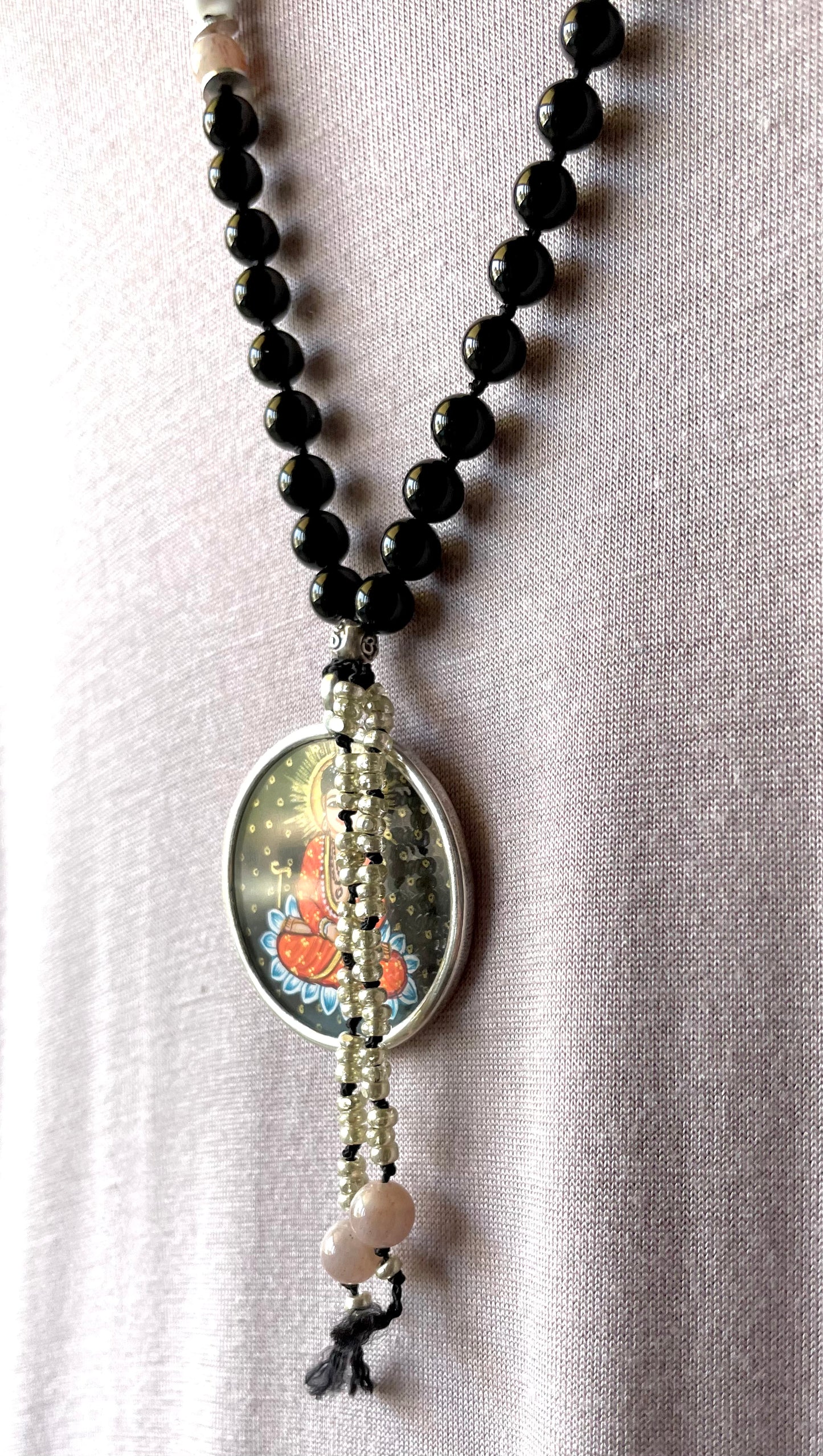 Sitting Buddha 108 Bead Mala